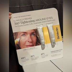 NEW Strivectin Peptight Tightening Eye Cream Serum, 0.65 fl oz, 2-pack